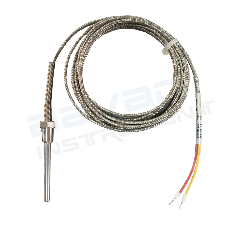 Threaded Thermocouple Probe