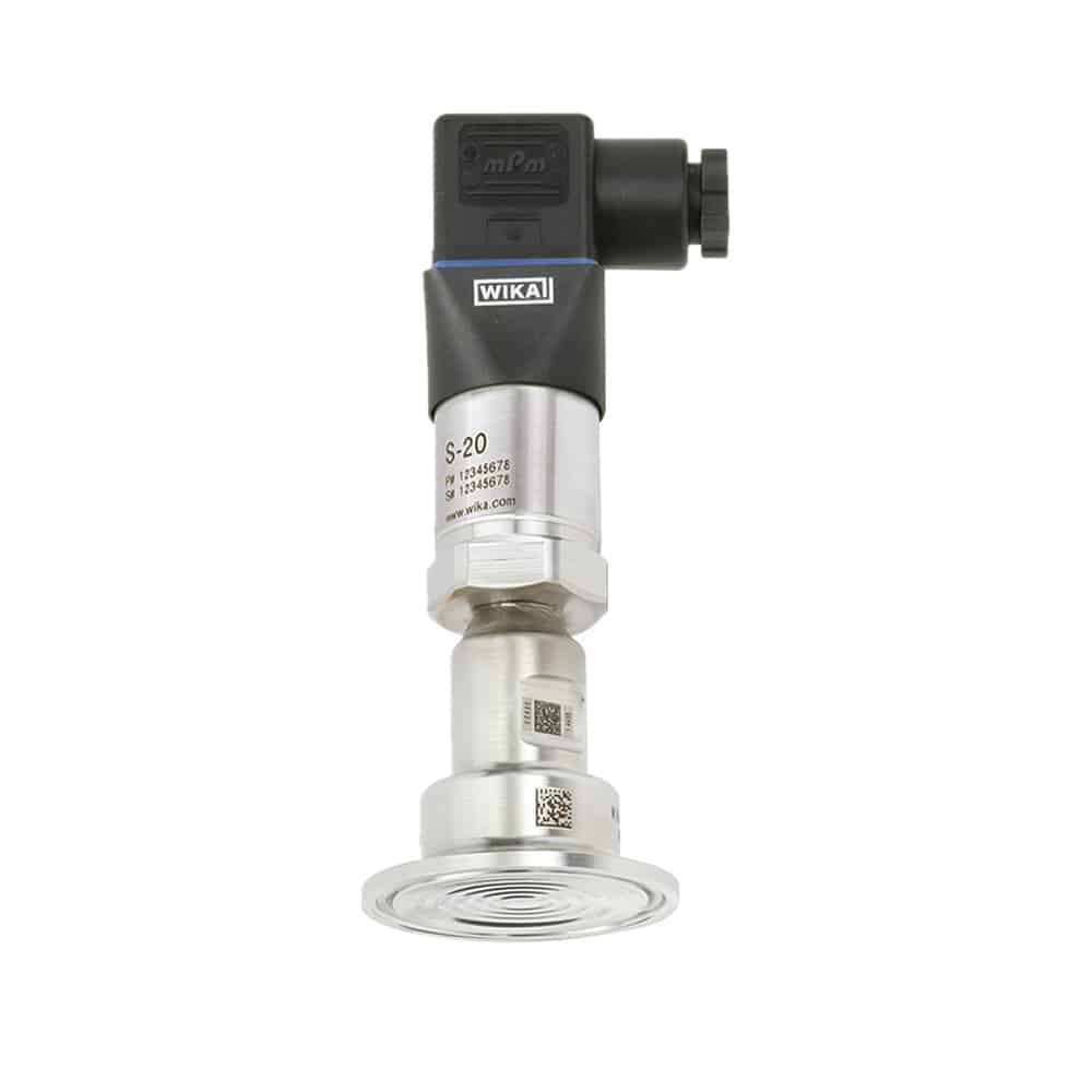 WIKA Tri-Clamp Seal with Pressure Transmitter